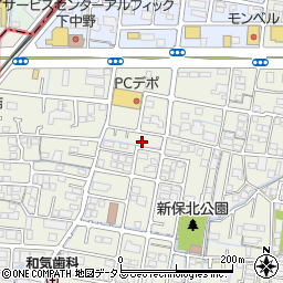 岡山県岡山市南区新保889-3周辺の地図