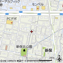 岡山県岡山市南区新保1609-13周辺の地図