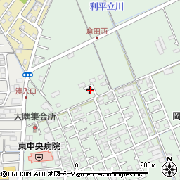 岡山県岡山市中区倉田715-3周辺の地図