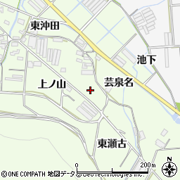 愛知県田原市石神町東瀬古周辺の地図