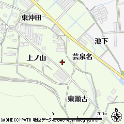 愛知県田原市石神町（東瀬古）周辺の地図