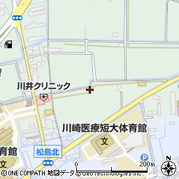 岡山県倉敷市二子37周辺の地図