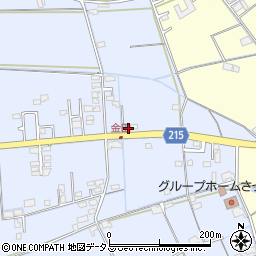 岡山県岡山市東区金田687周辺の地図