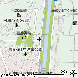 奈良県大和郡山市満願寺町814-4周辺の地図