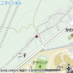 岡山県倉敷市二子230周辺の地図