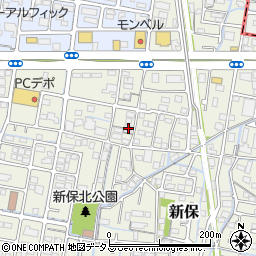 岡山県岡山市南区新保1609-4周辺の地図