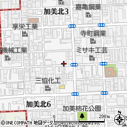 リパーク加美北３丁目第３駐車場周辺の地図