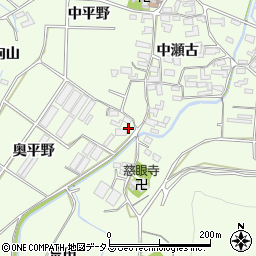 愛知県田原市石神町（梨木）周辺の地図