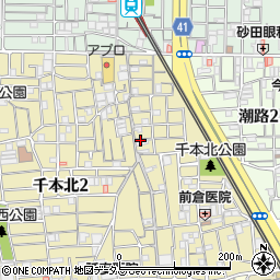 クニヨシ洋品店周辺の地図