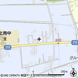 岡山県岡山市東区金田702-7周辺の地図