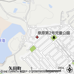 奈良県大和郡山市泉原町69周辺の地図