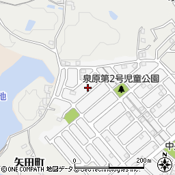 奈良県大和郡山市泉原町69-7周辺の地図