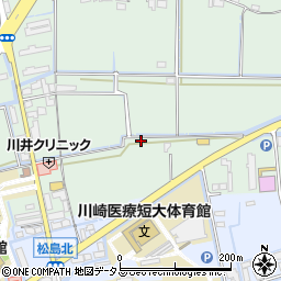 岡山県倉敷市二子35周辺の地図