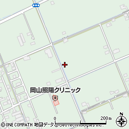 岡山県岡山市中区倉田周辺の地図