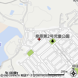 奈良県大和郡山市泉原町69-5周辺の地図