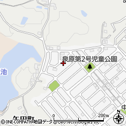 奈良県大和郡山市泉原町69-8周辺の地図