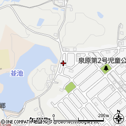 奈良県大和郡山市泉原町71-3周辺の地図