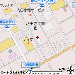 岡山県倉敷市真備町川辺2117周辺の地図
