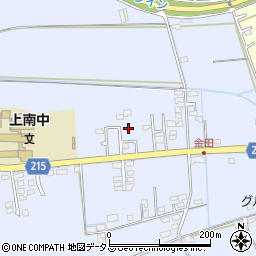 岡山県岡山市東区金田703周辺の地図