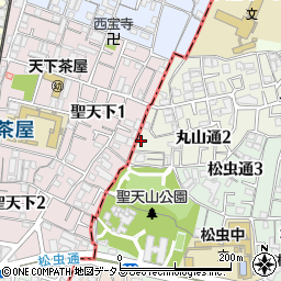 円応教西成教会周辺の地図