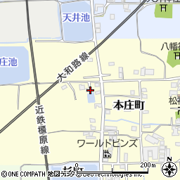 奈良県大和郡山市本庄町133周辺の地図