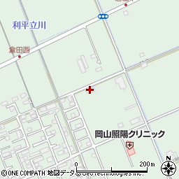 岡山県岡山市中区倉田239周辺の地図