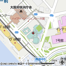 グランドプリンスホテル大阪ベイ周辺の地図