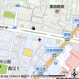 岡山中央冷蔵株式会社　本社・岡山工場周辺の地図