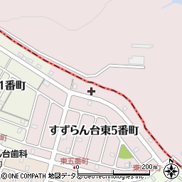 三重県名張市すずらん台東５番町211周辺の地図