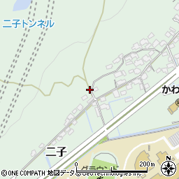 岡山県倉敷市二子692周辺の地図