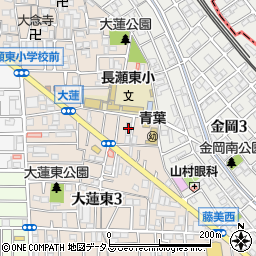 杉本文化住宅周辺の地図