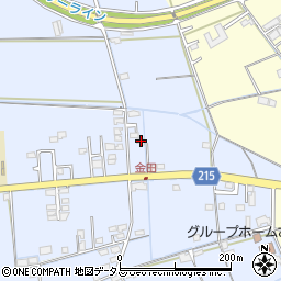 岡山県岡山市東区金田689周辺の地図