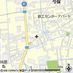 岡山重工周辺の地図