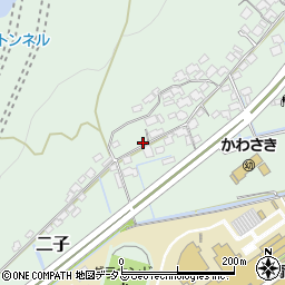 岡山県倉敷市二子698周辺の地図
