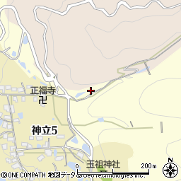 大阪府八尾市神立975周辺の地図