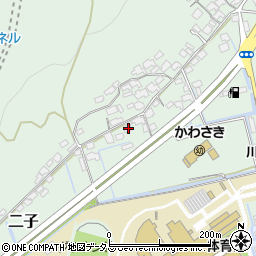 岡山県倉敷市二子223周辺の地図