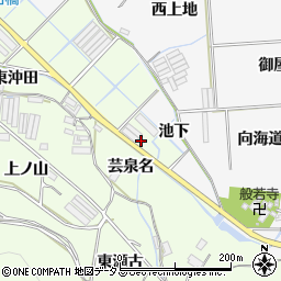 愛知県田原市石神町沖田79周辺の地図