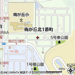 三重県名張市梅が丘北１番町52周辺の地図