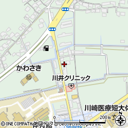 岡山県倉敷市二子132周辺の地図