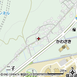 岡山県倉敷市二子703周辺の地図