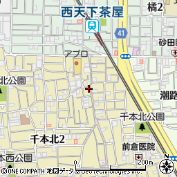 おしゃれの店アイ周辺の地図