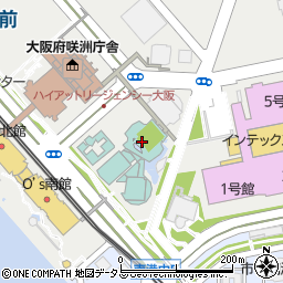 グランドプリンスホテル大阪ベイ　クリスタルボールルーム周辺の地図