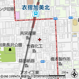 鈴ゴム商会周辺の地図