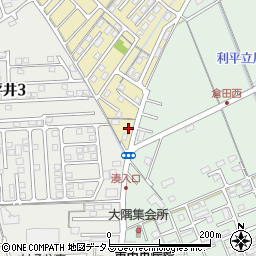 岡山県岡山市中区湊118周辺の地図