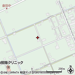 岡山県岡山市中区倉田251-8周辺の地図