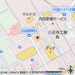 岡山県倉敷市真備町川辺2057周辺の地図