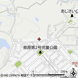 奈良県大和郡山市泉原町75-2周辺の地図