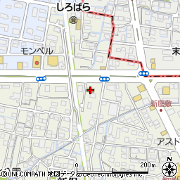 セブンイレブン岡山新保店周辺の地図