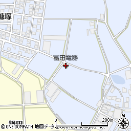 愛知県田原市大草町荒子104周辺の地図