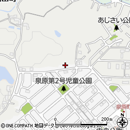 奈良県大和郡山市泉原町75-1周辺の地図
